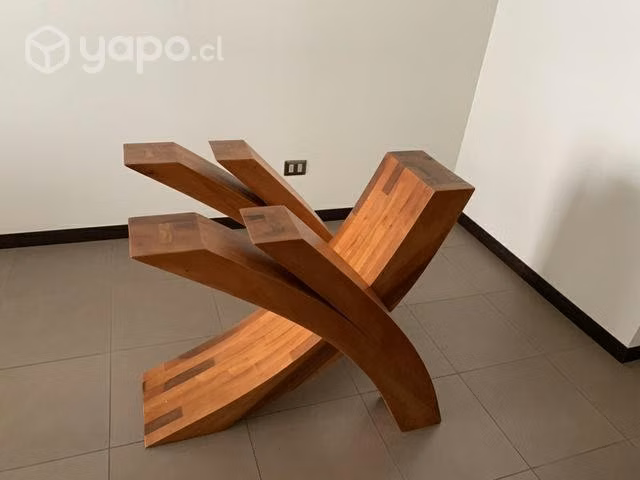 Juego comedor 6 sillas madera roble