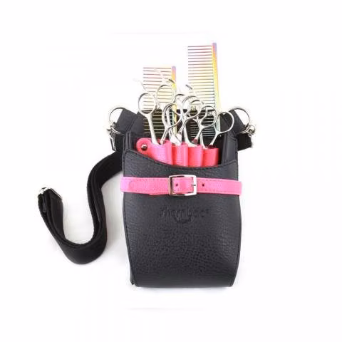 Cinturón Negro con Rosa Shernba