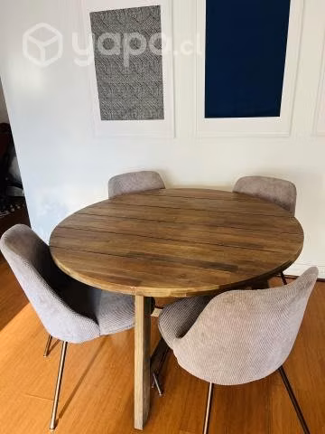 Juego de comedor 4 sillas - Imagen 3