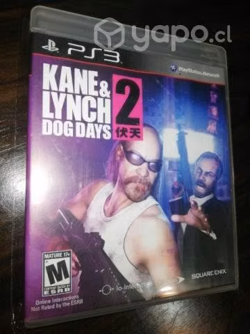 Kane & lynch 2. dog days. ps3.