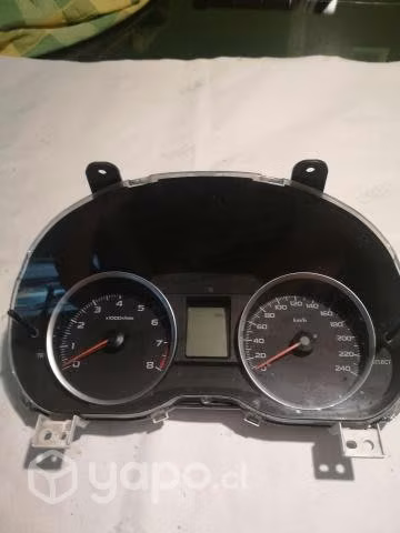 Sinoptico tablero subaru impreza 2016 AT