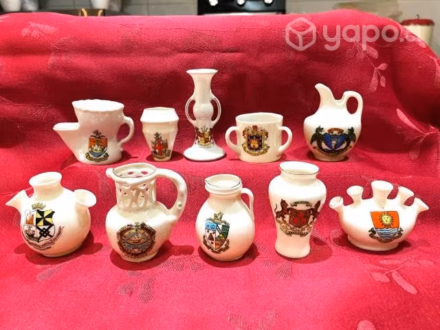 Linda Coleccion De Miniaturas De Porcelana Inglesa