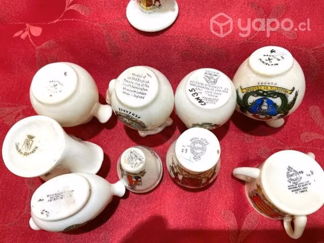 Linda Coleccion De Miniaturas De Porcelana Inglesa - Imagen 5