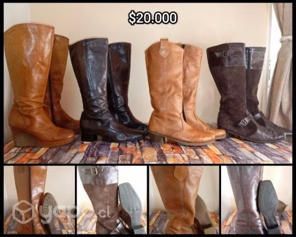 Botas 100 % Cuero - Imagen 3