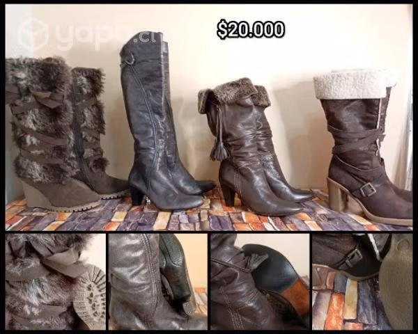 Botas 100 % Cuero - Imagen 2