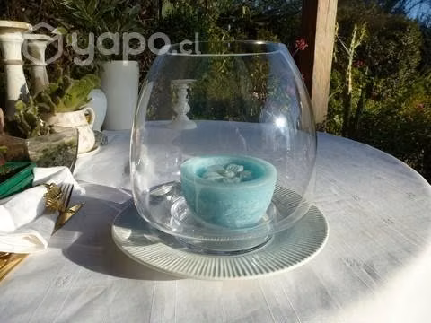 Portavela de 20 x 20 con Velón - Imagen 3