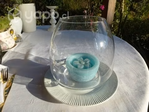 Portavela de 20 x 20 con Velón - Imagen 2