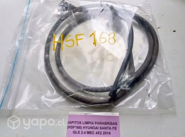 Sapitos limpia Parabrisa (HSF168) Hyundai Santa Fe