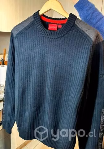 Suéter negro Hugo Boss L - Imagen 4