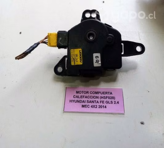 Motor Compuerta Calefacc (HSF028) Hyundai Santa Fe