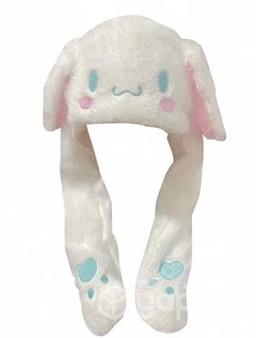 Gorrito sanrio con movimiento de orejitas