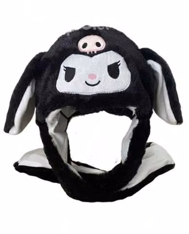 Gorrito sanrio con movimiento de orejitas