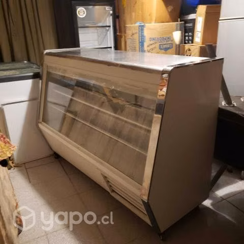 Mesón vitrina refrigerado