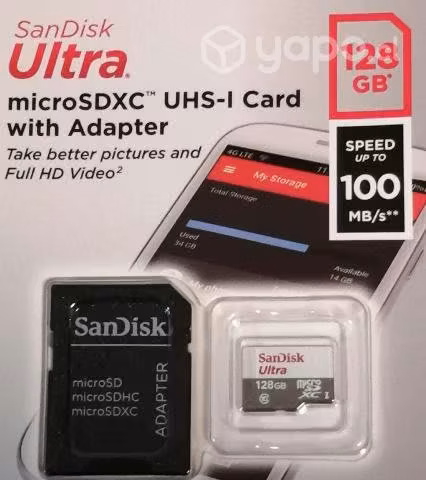 Tarjeta de memoria microSD de 128GB marca SanDisk - Imagen 2