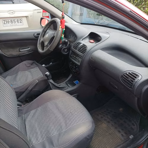 Peugeot 206 año 2006 Rojo Lucifer RX 1.6 16v