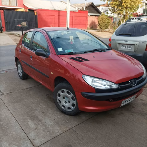 Peugeot 206 año 2006 Rojo Lucifer RX 1.6 16v