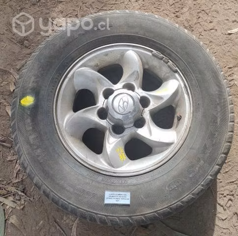 Llanta Aluminio C/Neum 255 65 R16(HTR001) Terracan