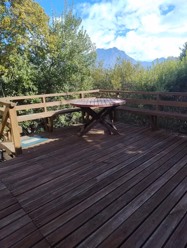 Acogedora cabaña en Condominio Oasis de La Campana Hijuelas