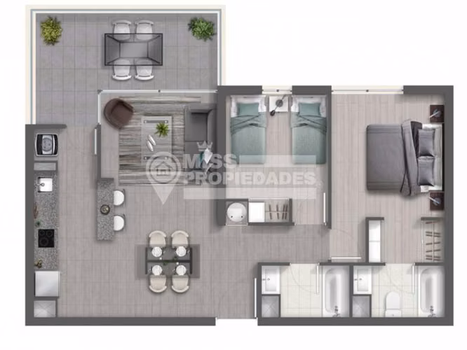 VENDE DEPARTAMENTO - AV. RICA AVENTURA SECTOR NORTE
