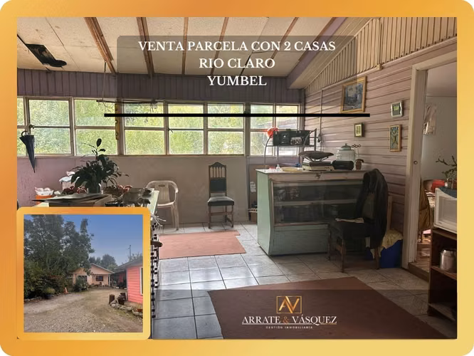 HERMOSA PARCELA CON 2 CASAS Y ARBOLES FRUTALES 2,24 Hectáreas