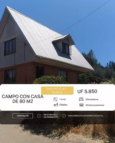 Parcela VENTA HERMOSO CAMPO CON ESTERO