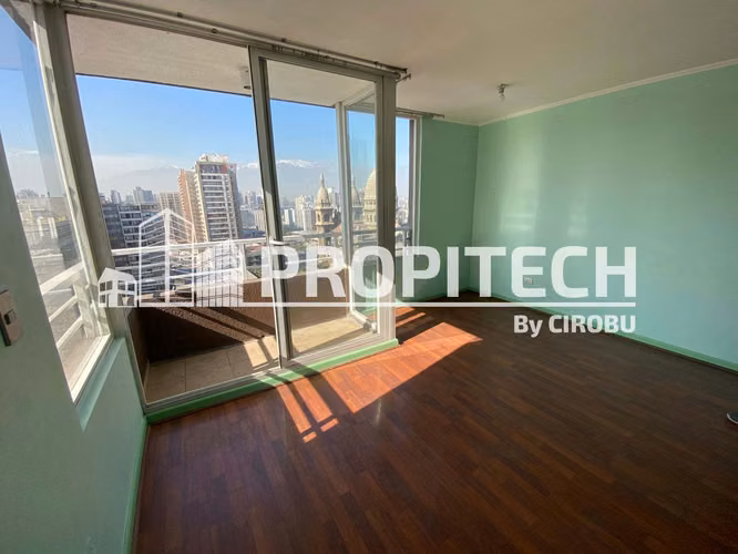Depto 3Hab+2Bañ Piso 17 Mtro P. Almagro, Santiago