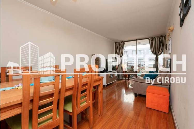 Depto 2Hab+2Bañ+E+B Piso 11 Metro San Miguel
