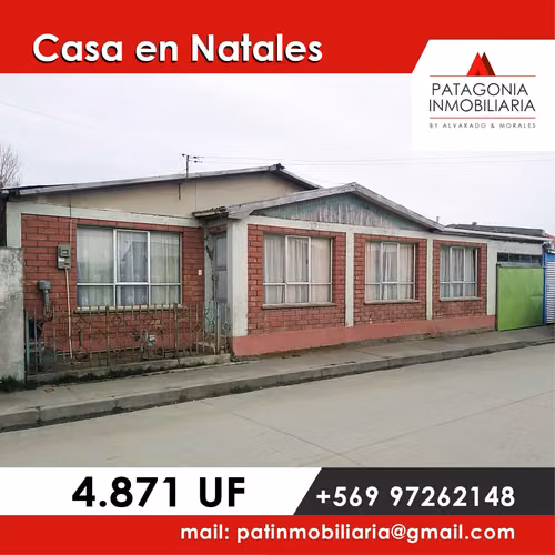 CASA EN PUERTO NATALES