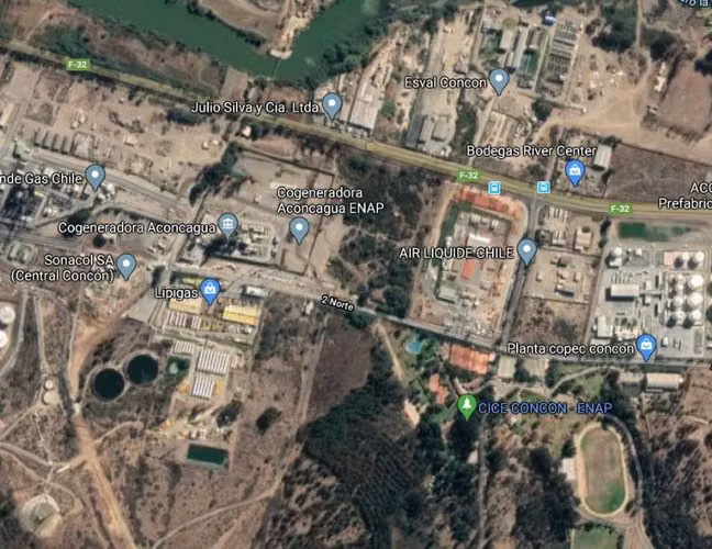 VENTA TERRENO INDUSTRIA PELIGROSA 22.000 MT2 CONCO