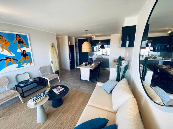 SE VENDE  DEPTO DE  3D2B  PISO 14 AMPLIA TERRAZA