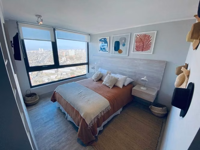 SE VENDE  DEPTO DE  3D2B  PISO 14 AMPLIA TERRAZA