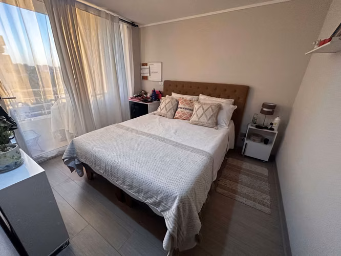 Depto 2 dorm, 2 baños, Estacionam, bodega. (63164)