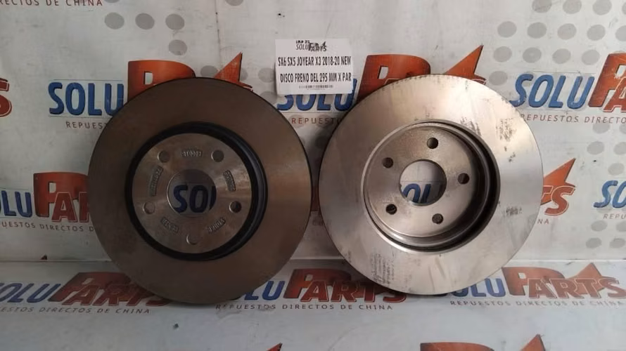 DISCO DE FRENO DELANTERO POR PAR 295MM PARA SX6