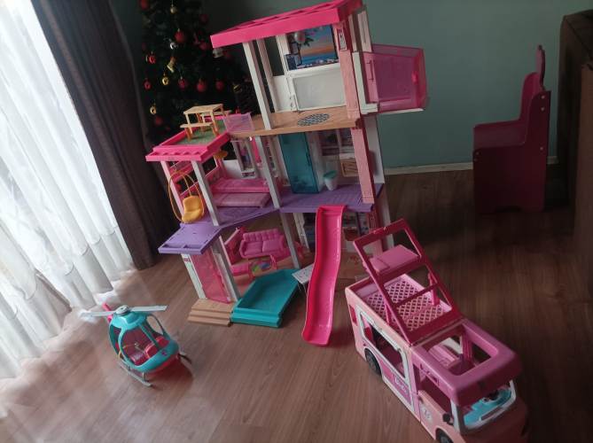 Casa de barbie usada precio outlet
