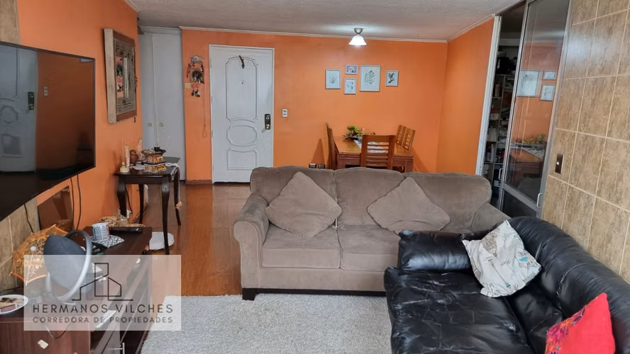 Dpto 2 Dorm / 2 Baños / 1 Est / 1 Bod. Comuna de Ñuñoa, Santiago.-
