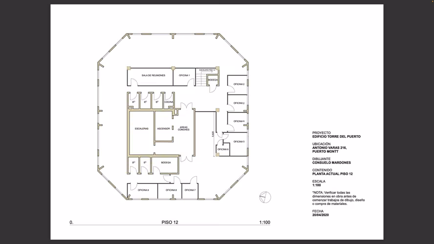 Arriendo oficina grande Puerto Montt (71558)