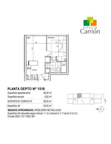 Departamento 1 dormitorio (72176) - Imagen 23