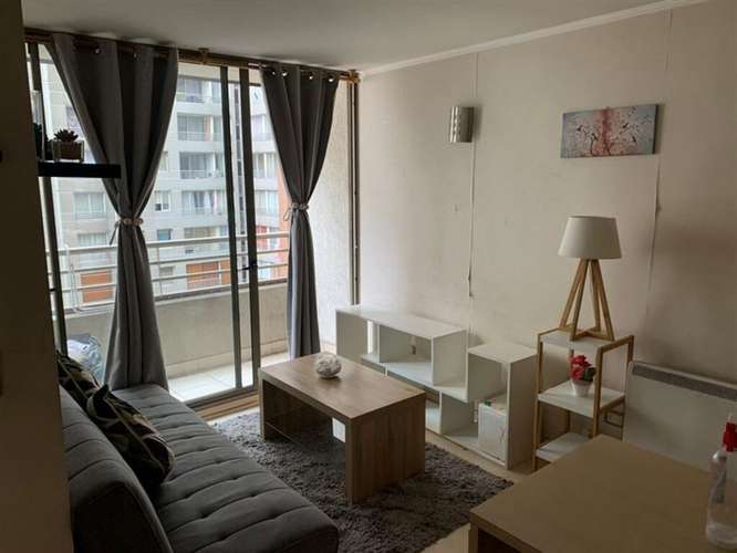 Depto 2 Dorm, 1 baño, Bodega, Metro S Lucia (72116) - Imagen 2