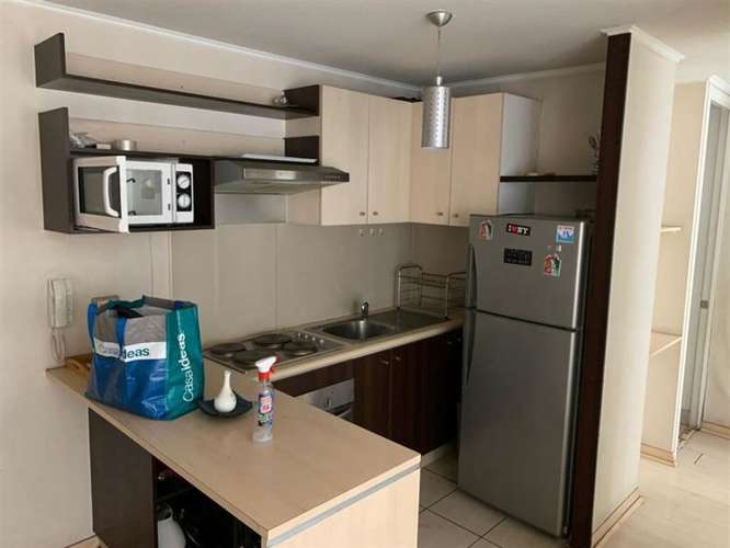 Depto 2 Dorm, 1 baño, Bodega, Metro S Lucia (72116) - Imagen 12