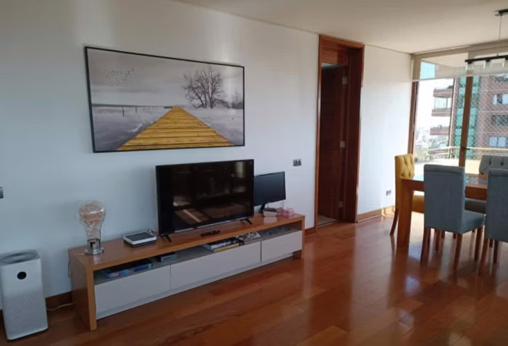 ELEGANTE Y HERMOSO DEPARTAMENTO VENTA LAS CONDES ASCENSOR DIRECTO PALIER PRIVADO