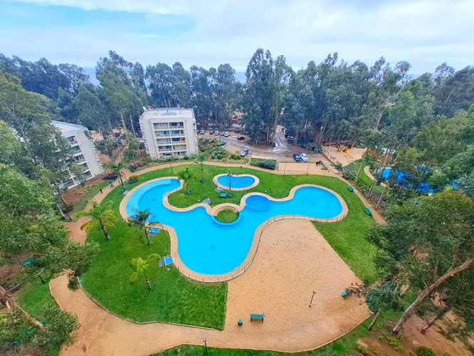 Hermoso departamento vista al mar. Algarrobo