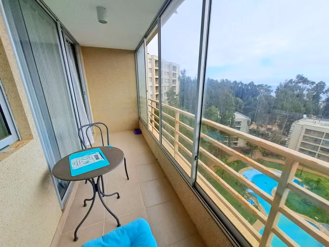 Hermoso departamento vista al mar. Algarrobo