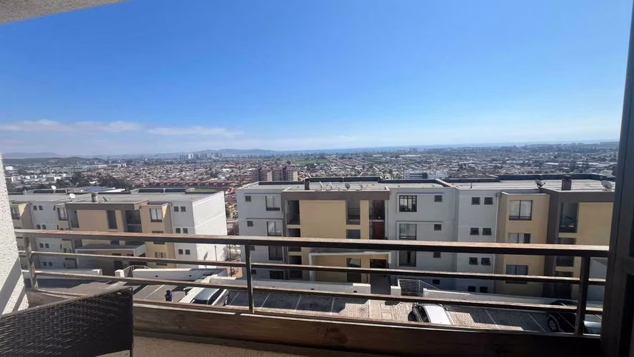 Arriendo departamento amoblado con vista  (76637)