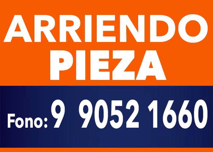 $ 120.000 BUENA PIEZA AMOBLADA PARA JOVEN SOLO, CERCA METRO CUMMING