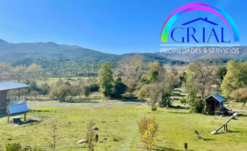 Cabañas equipadas en terreno de 5.000 m2 en Longavi