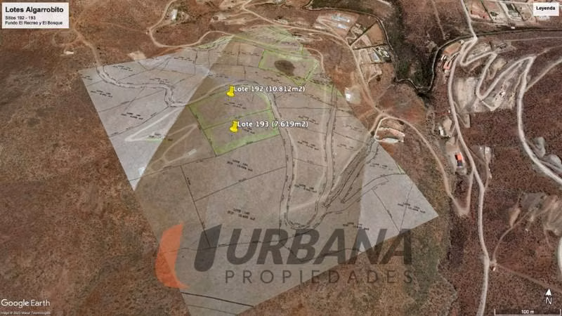 Parcela AMPLIO TERRENO CON UNA VISTA PANORAMICA EN ALGARROBITO