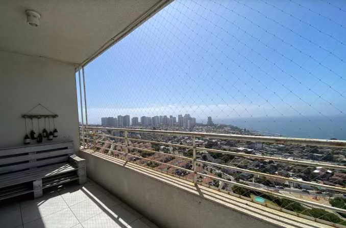 Arriendo depto amoblado 2D/2B Concon (86116)