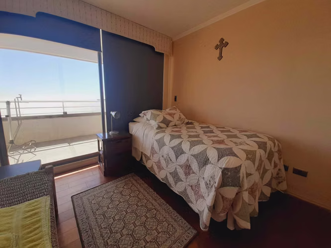 Depto tipo penthouse con gran vista al mar (86990)