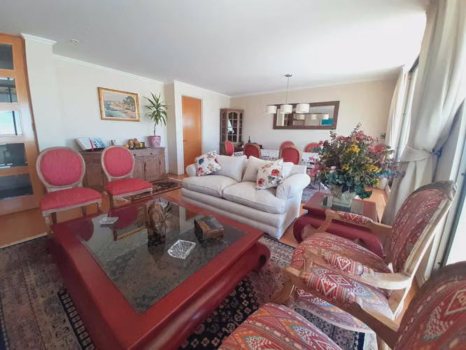 Depto tipo penthouse con gran vista al mar (86990)