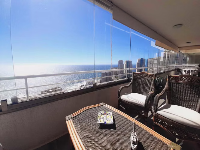 Depto tipo penthouse con gran vista al mar (86990)